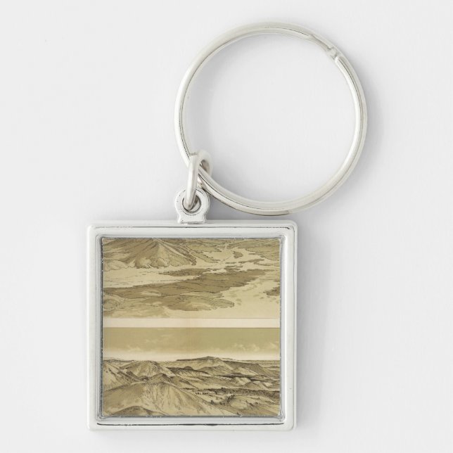 Views from Mount Trumbull and Mount Emma Keychain (Front)