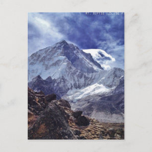 Views from Nepal on way to MOUNT EVEREST Postcard