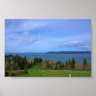 Views from the Astoria Column, Oregon Poster