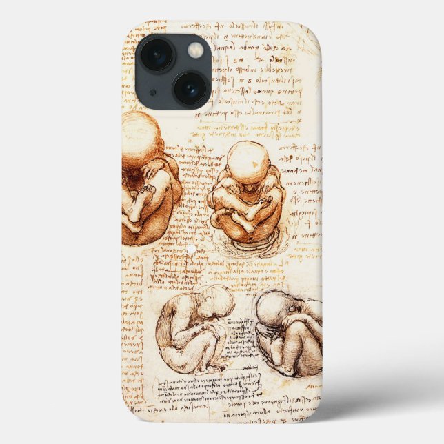 Views of a Fetus in the Womb,Ob-Gyn Medical Case-Mate iPhone Case (Back)
