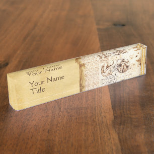 Views of a Fetus in the Womb,Obstetrics Gynecology Nameplate