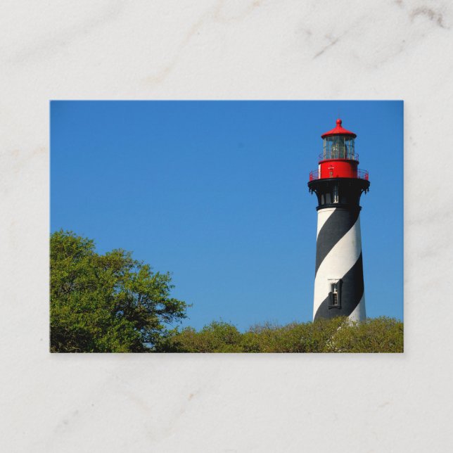 Views of St. Augustine, Florida Business Card (Front)