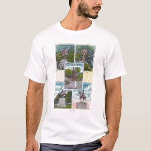 Views of Statues in Portland City Parks T-Shirt