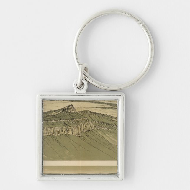 Views of the Marble Canyon Platform Keychain (Front)