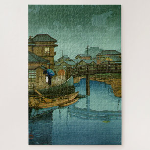 Views of Tokaido Shinagawa Kawase Hasui  Jigsaw Puzzle