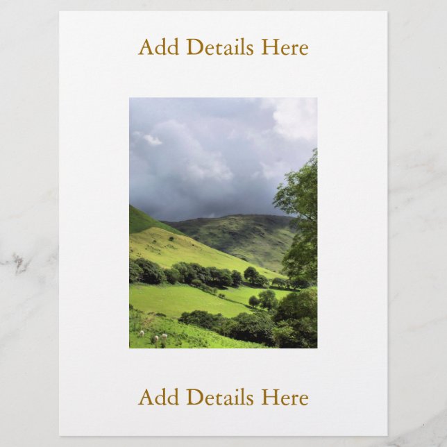 VIEWS OF WALES FLYER (Front)