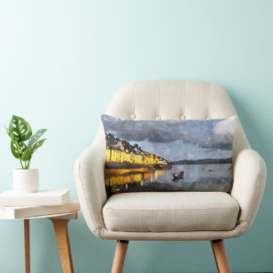 VIEWS OF WALES LUMBAR PILLOW