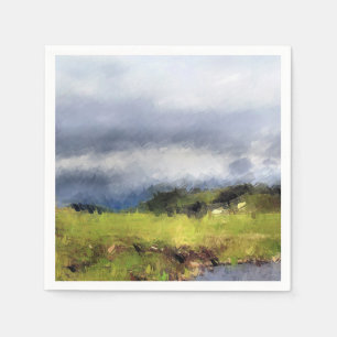 VIEWS OF WALES NAPKIN