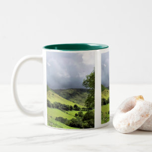 VIEWS OF WALES Two-Tone COFFEE MUG