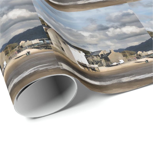 VIEWS OF WALES WRAPPING PAPER (Roll Corner)