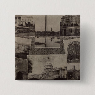 Views Washington, DC 2 Inch Square Button