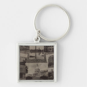 Views Washington, DC Keychain