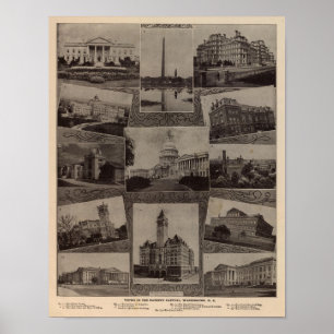 Views Washington, DC Poster