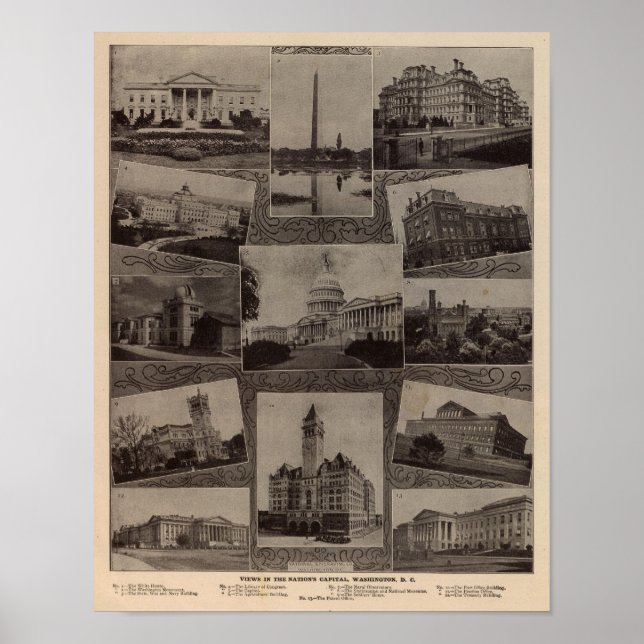 Views Washington, DC Poster (Front)