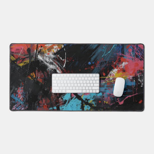 Vif Chaos – Art abstrait expressionniste audacieux
