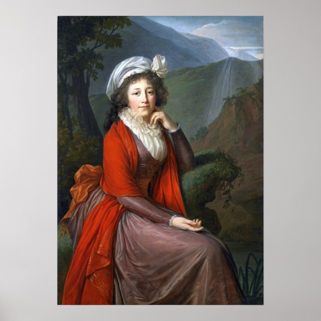 Vigée Le Brun - Countess Maria Theresia Bucquoi Poster (Front)