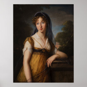 Vigée Le Brun - Portrait Of A Woman 1803 Poster