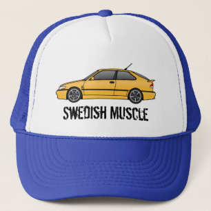 viggen_mcy, Swedish Muscle Trucker Hat