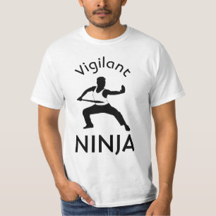 Vigilant Ninja funny customizable T-Shirt