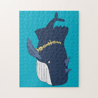 Vigilante Whale Jigsaw Puzzle
