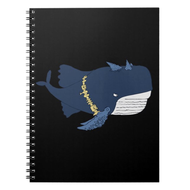 Vigilante Whale Notebook (Front)