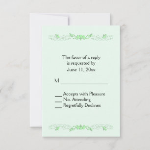 Vigne verte à la menthe RSVP
