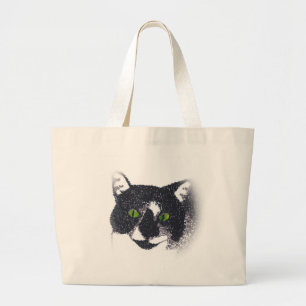 Vignette de Tuxedo Sacs de visage de chat