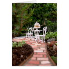 Vignette miniature de jardin, vide
