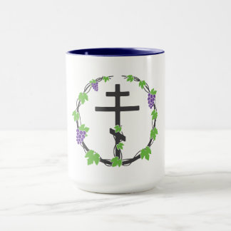 Vignoble du Lord Grand Coffee Mug à deux tons