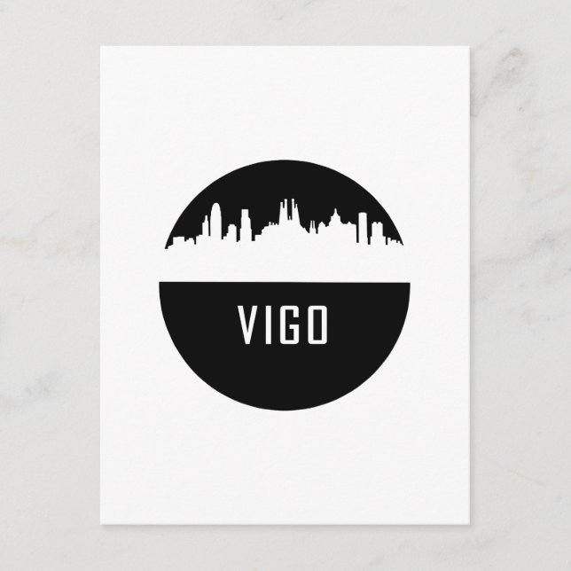 Vigo | cities of Spain Enclosure Card (Front)
