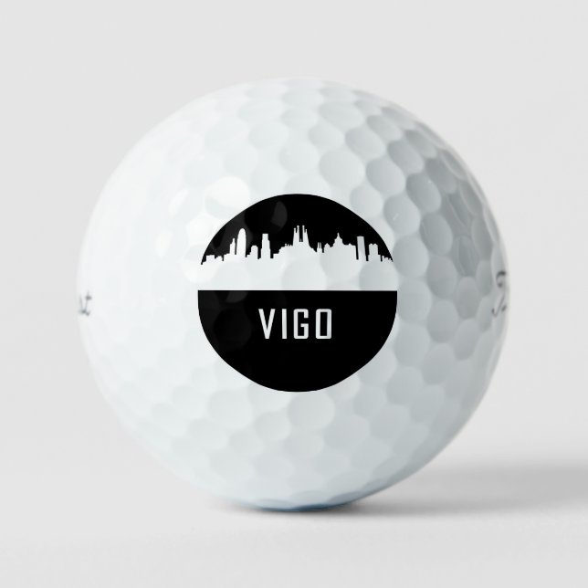 Vigo | cities of Spain Golf Balls (Front)