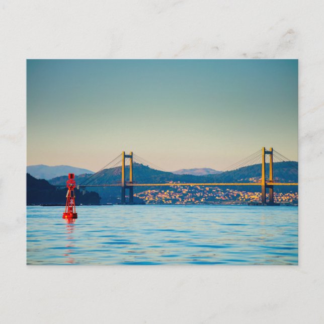 Vigo, Rande Bridge Postcard (Front)