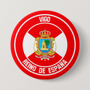 Vigo Round Emblem 3 Inch Round Button