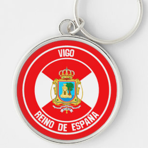 Vigo Round Emblem Keychain
