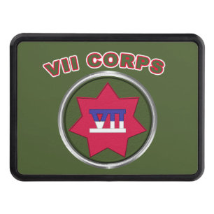 VII Armored Corps Trailer Hitch Cover