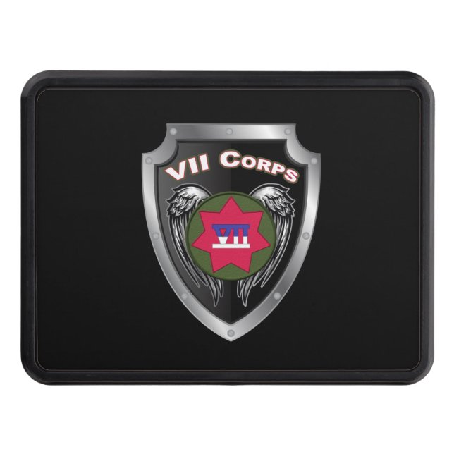 VII Armoured Corps Shield Hitch Cover (Front)