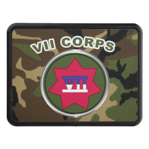 VII Corps Trailer Hitch Cover