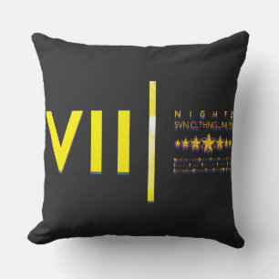 VII Tech Throw Pillow