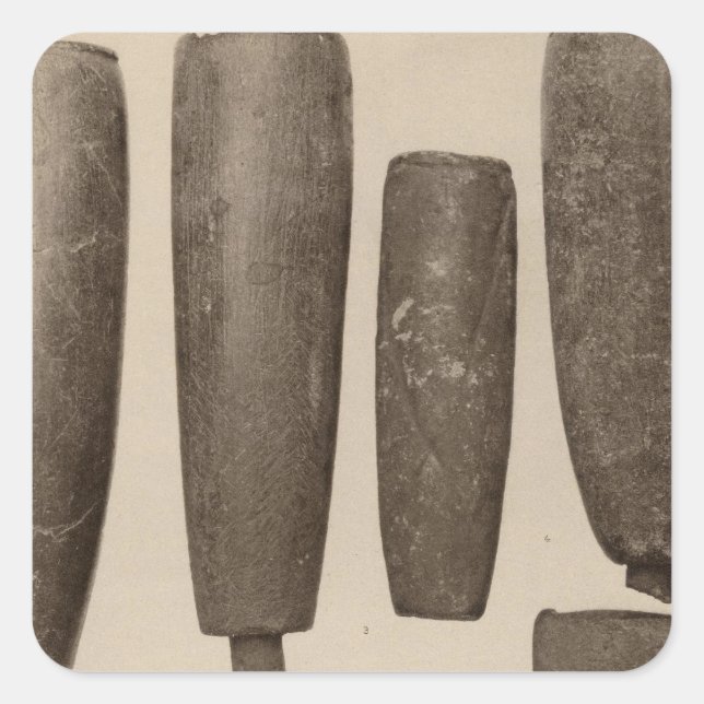 VIII Stone pipes, So Calif Square Sticker (Front)