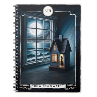 VIII The Widow’s Watch – Still Waiting, Tarot  Notebook