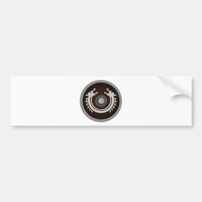 Vikin Shield Bumper Sticker (Front)