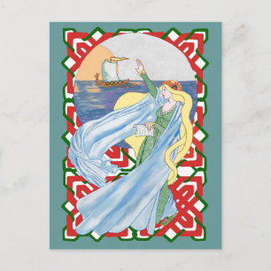 Viking Adieu Postcard