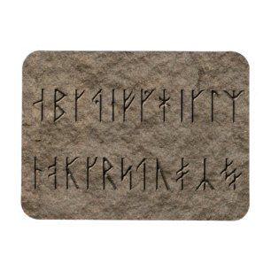 Viking Alphabet Magnet