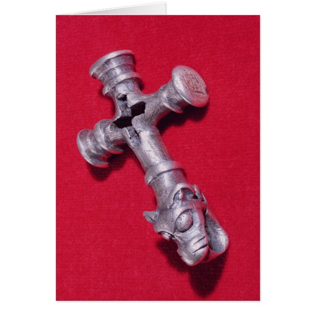 Viking amulet in the shape of a cross (Front)