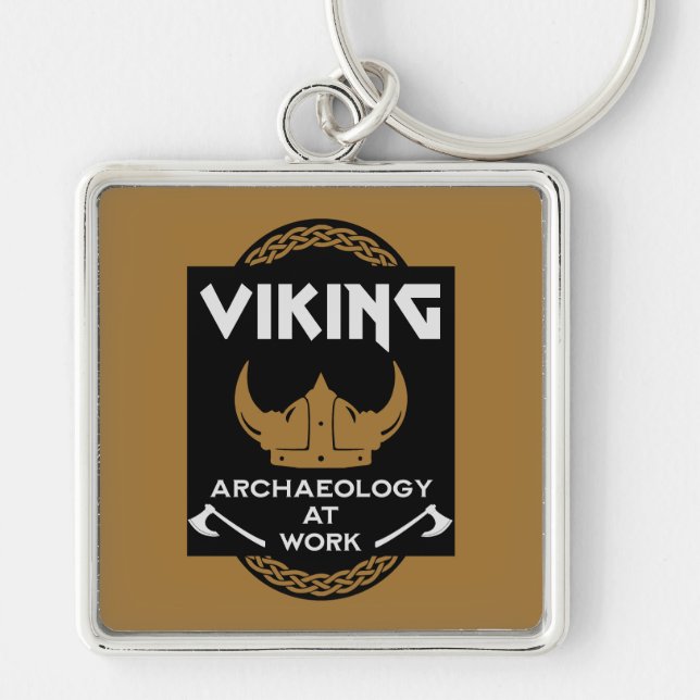 Viking Archaeology Keychain (Front)