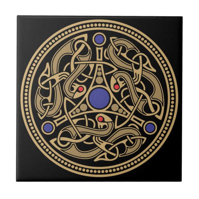 Viking Art Design Tile (Front)