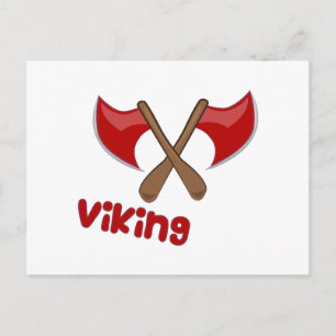 Viking Axe Postcard