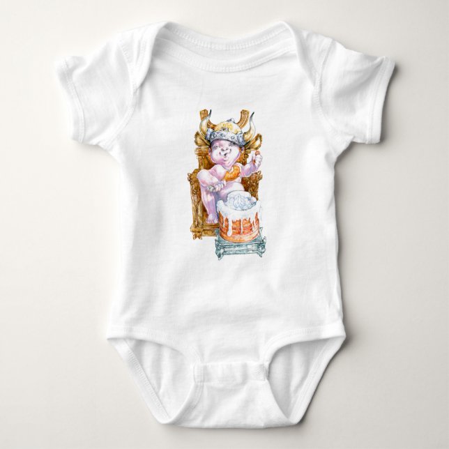 Viking Baby Bodysuit (Front)