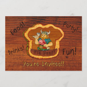Viking Birthday Invitation