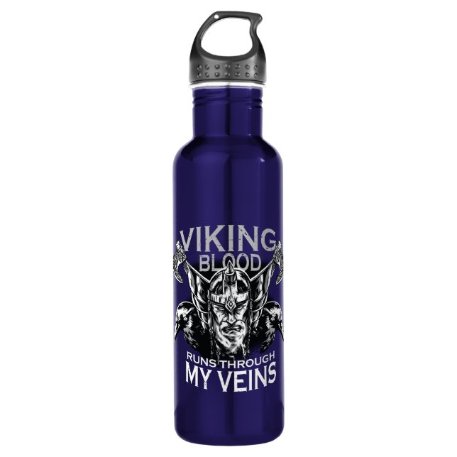 Viking blood 710 ml water bottle (Front)